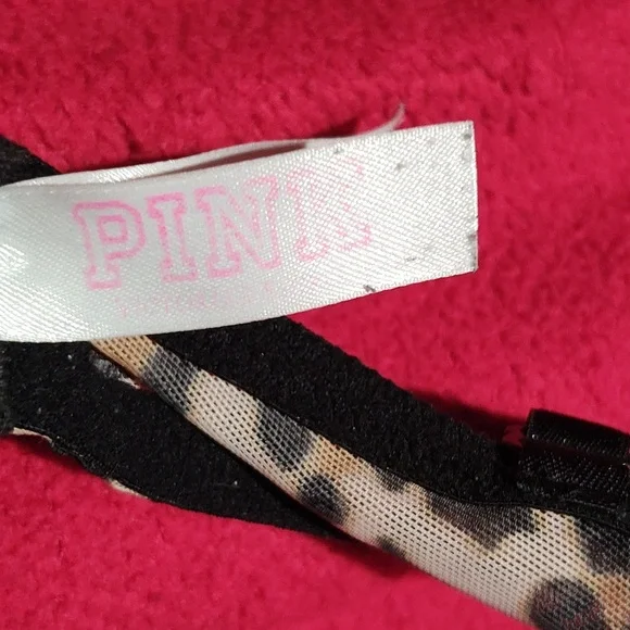 PINK Victoria's Secret Animal Print Push Bustier. - Picture 8 of 10